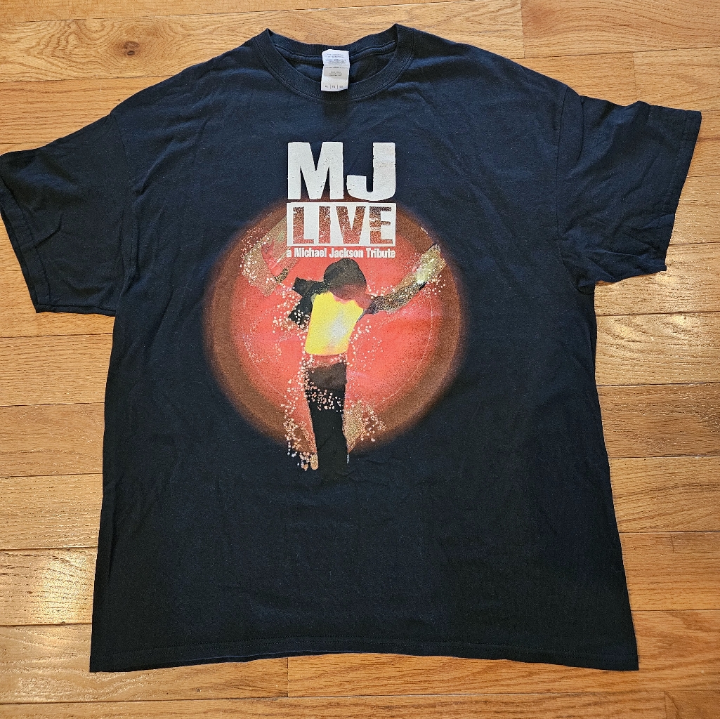 Michael Jackson Live Tribute Concert Graphic Band Tshirt